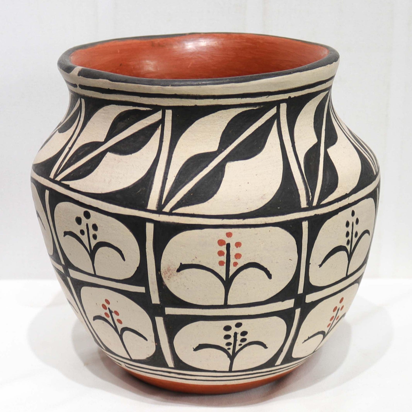 Santo Domingo Olla by Crucita Melchor - Garland's