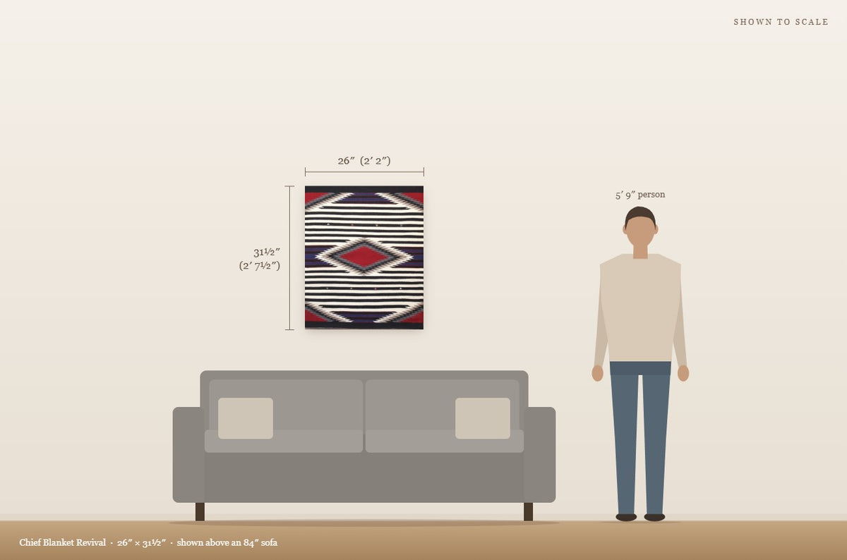 Chief Blanket Revival by Janice Vanwinkle