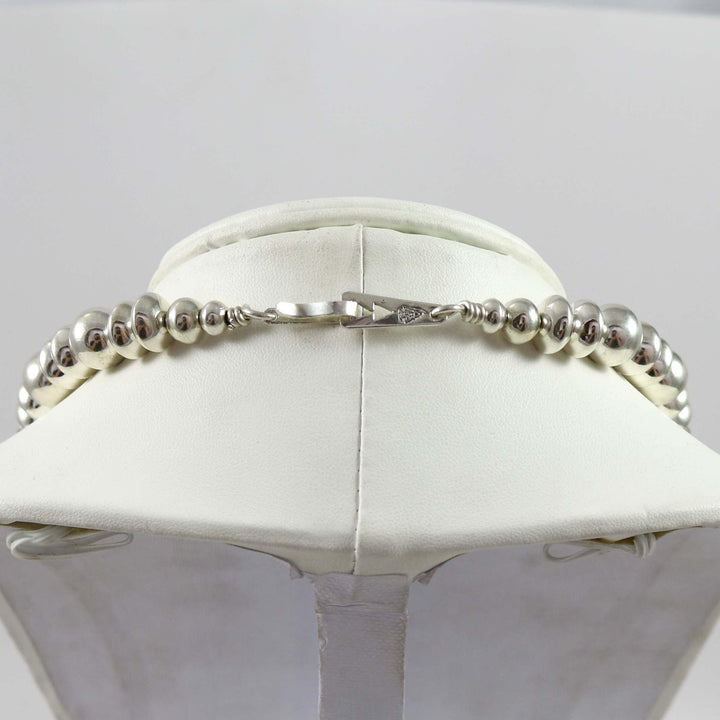 Silver Bead Necklace by Bryan Joe - Garland's