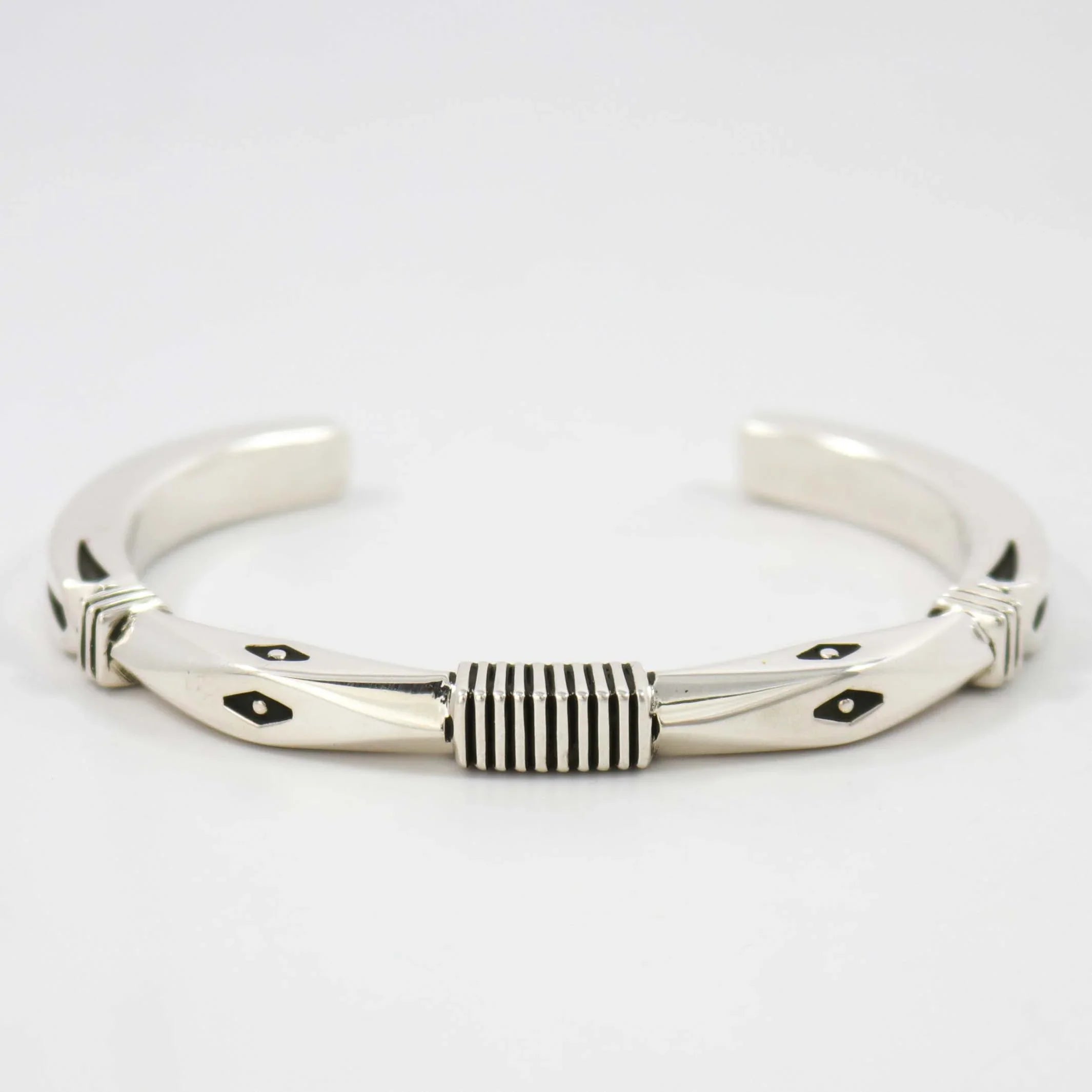 故トーマスカーティス バングル インディアンジュエリー シルバー