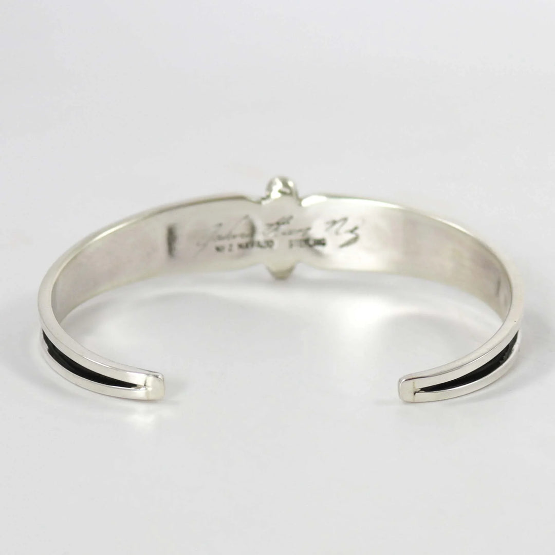 Silver Cuff by Johnathan Nez - Garland's