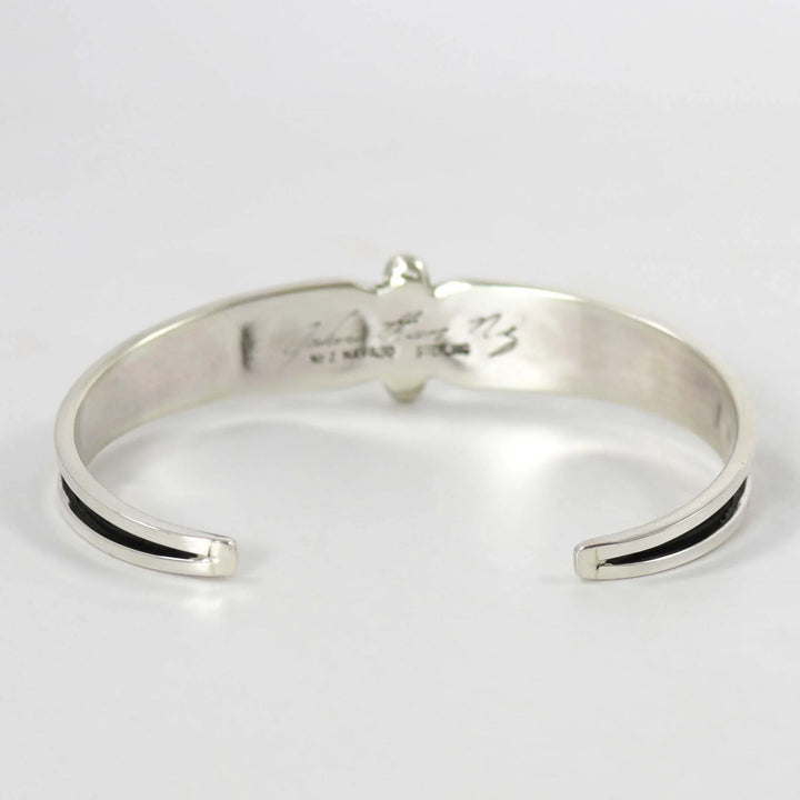 Silver Cuff by Johnathan Nez - Garland's