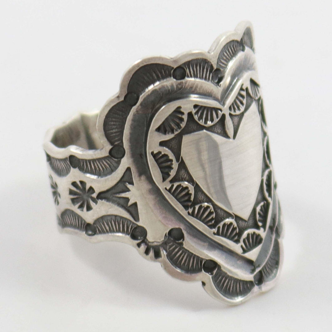 Silver Heart Ring by Sunshine Reeves - Garland's