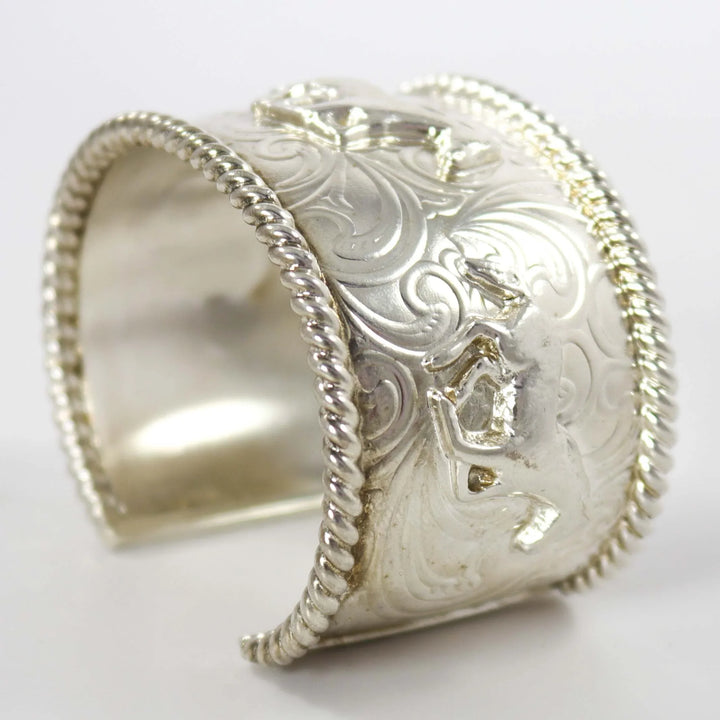 Silver Horse Cuff by Al Joe - Garland's