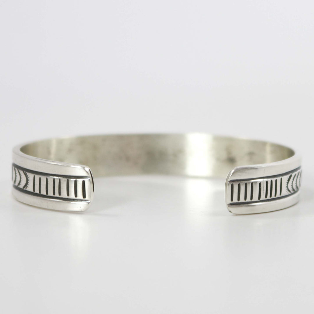 Silver Overlay Cuff by Peter Nelson - Garland's