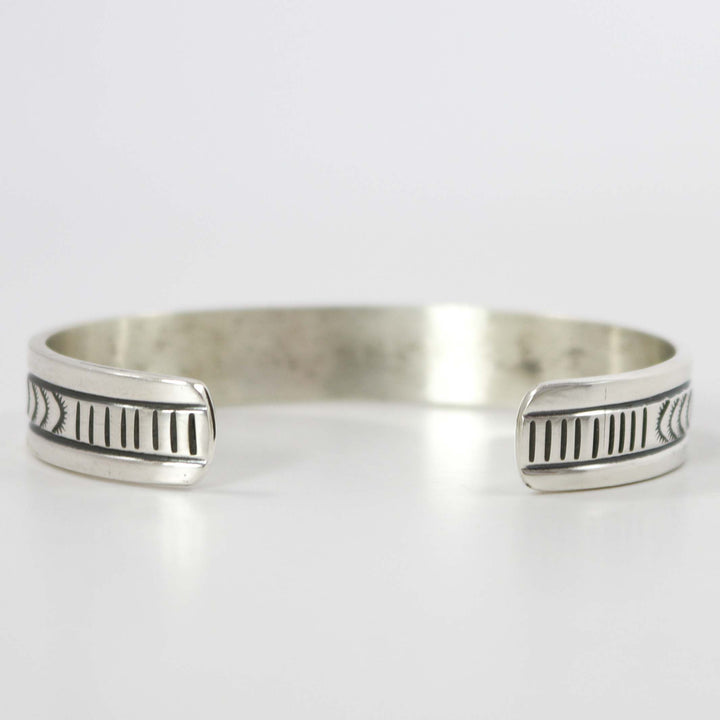 Silver Overlay Cuff by Peter Nelson - Garland's