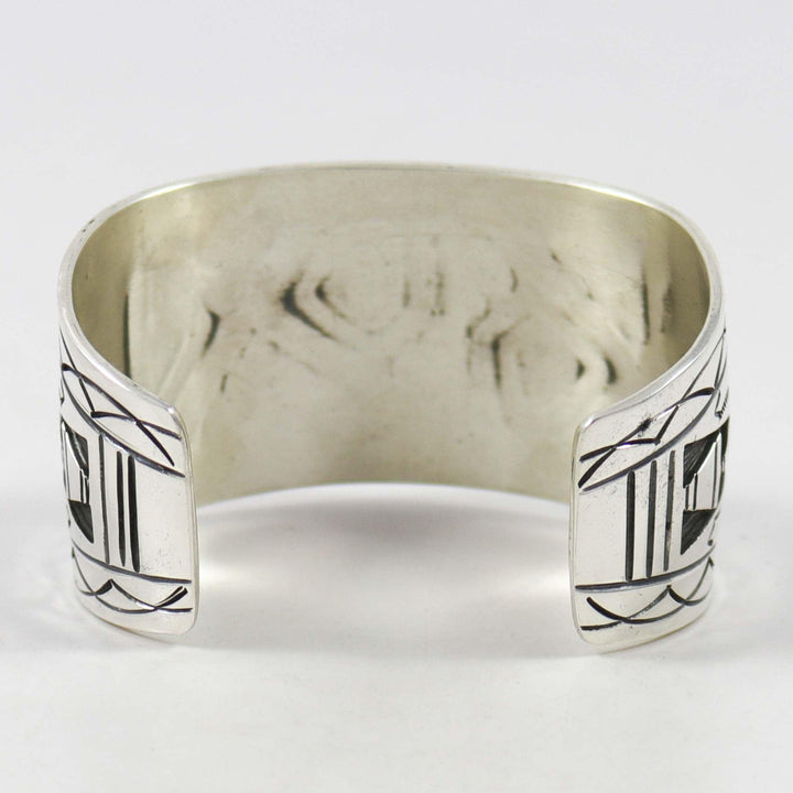 Silver Overlay Cuff by Peter Nelson - Garland's