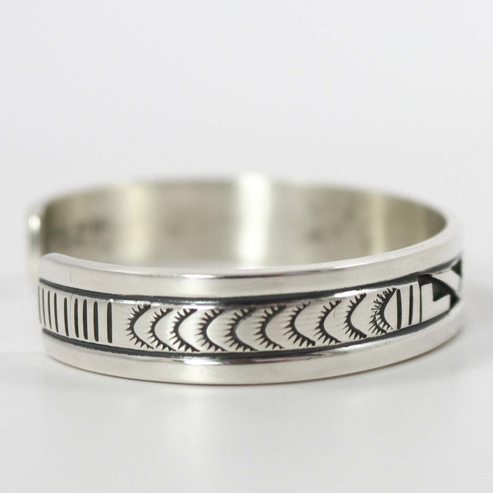 Silver Overlay Cuff by Peter Nelson - Garland's