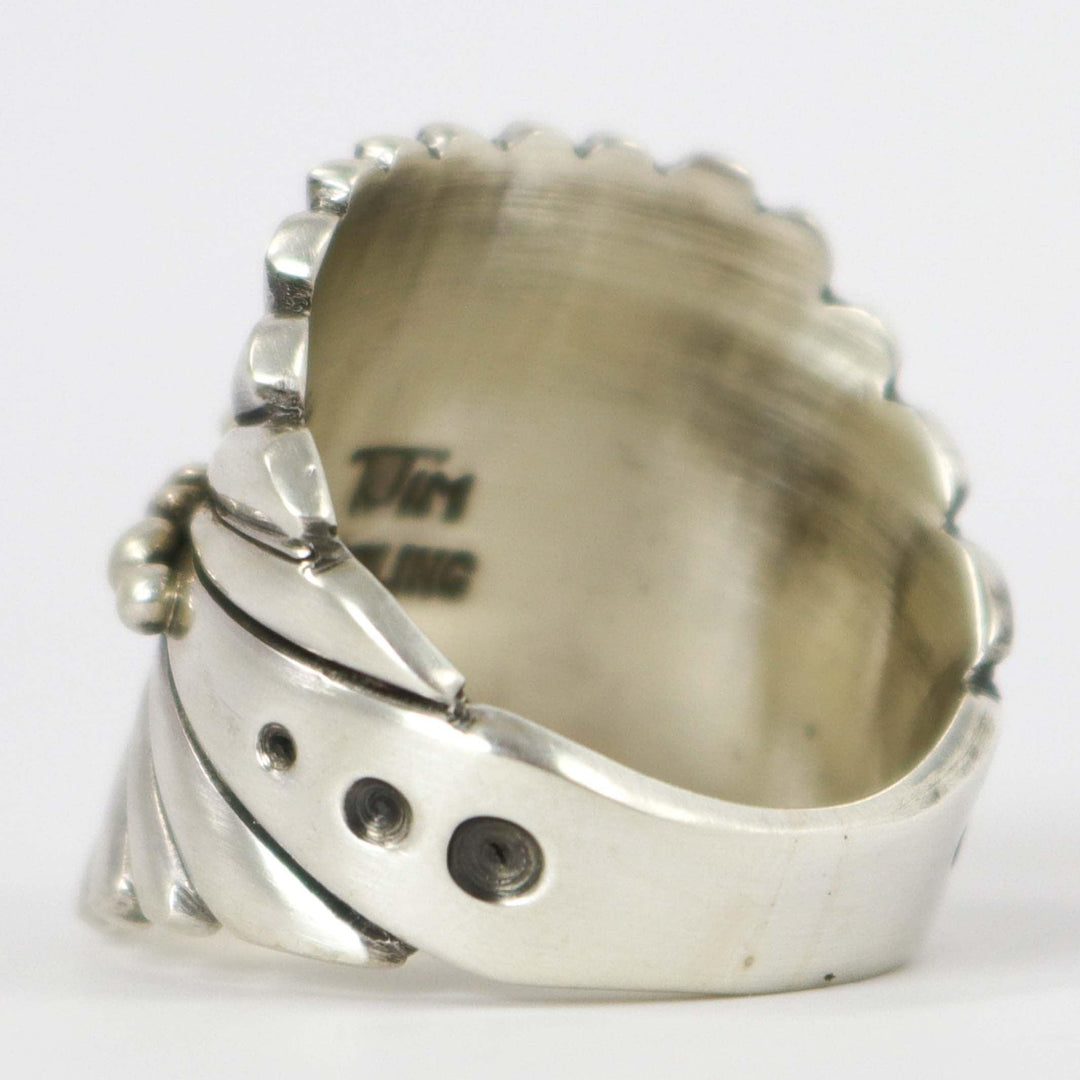 Silver Ring by Thomas Jim - Garland's