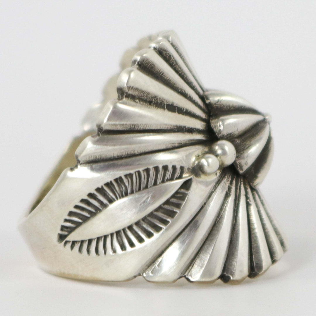Silver Ring by Thomas Jim - Garland's