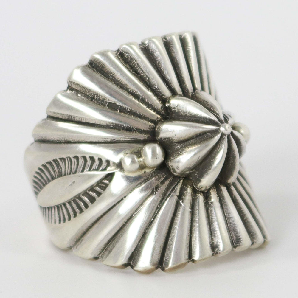 Silver Ring by Thomas Jim - Garland's