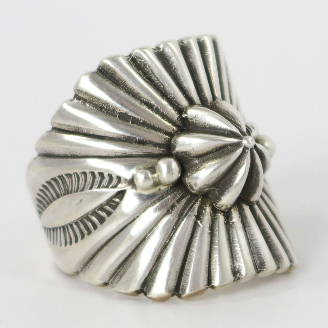 Silver Ring by Thomas Jim - Garland's
