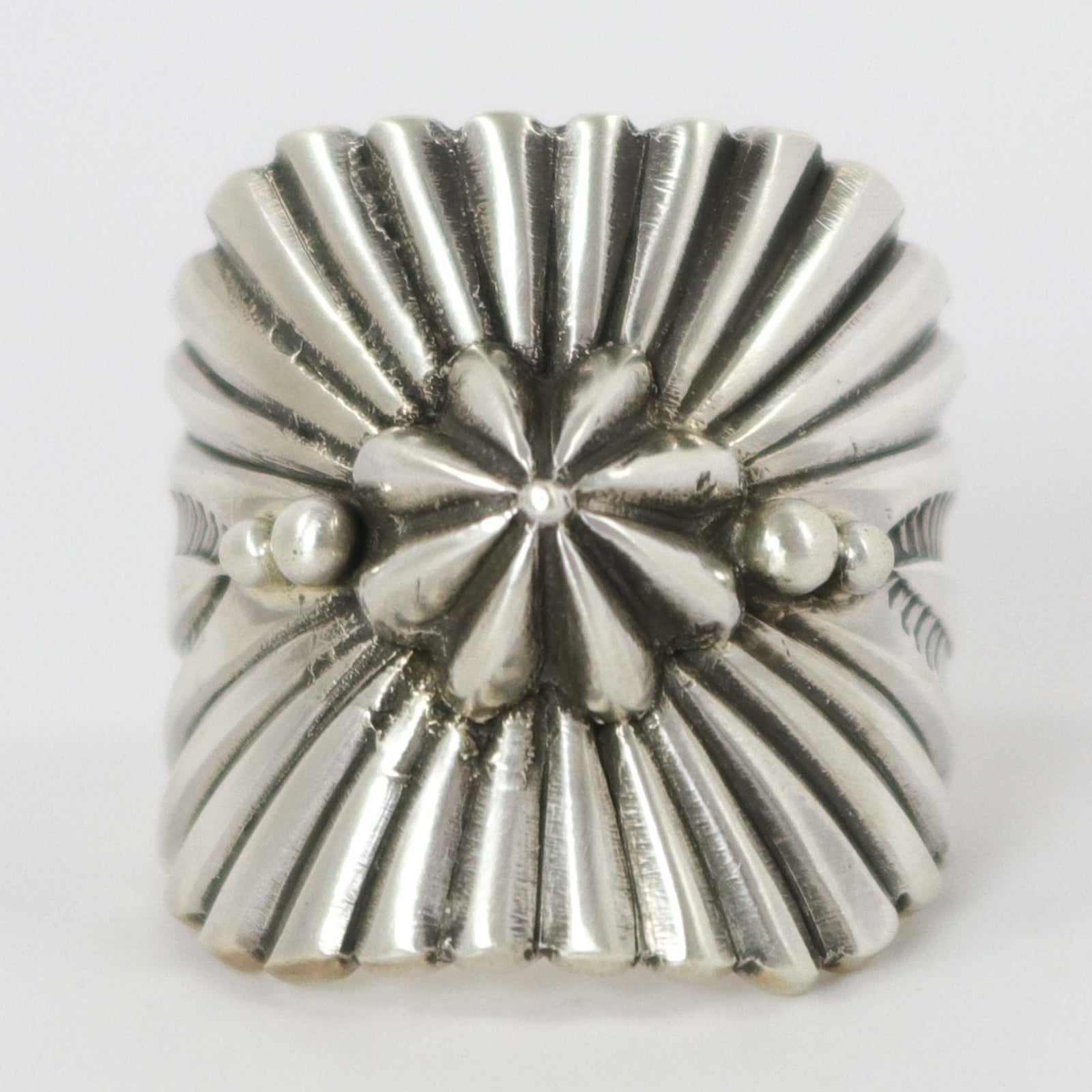 Silver Ring by Thomas Jim - Garland's
