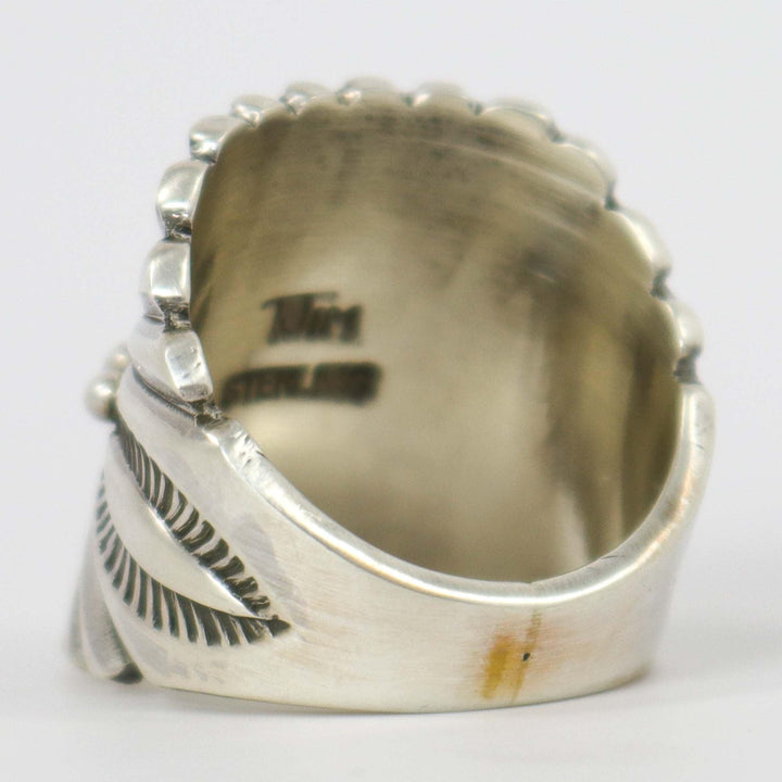 Silver Ring by Thomas Jim - Garland's