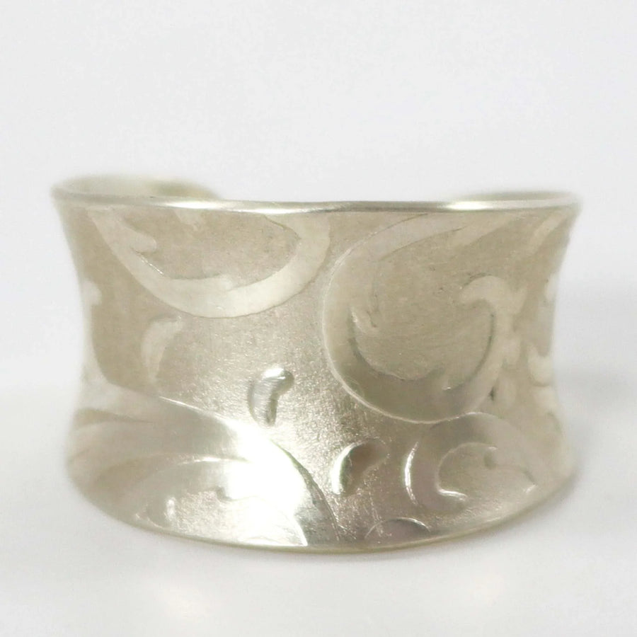 Silver Saddle Ring by Maria Samora - Garland's