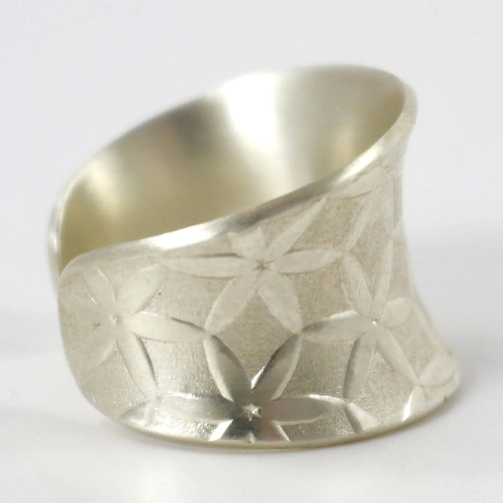 Silver Saddle Ring by Maria Samora - Garland's