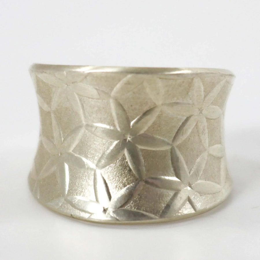 Silver Saddle Ring by Maria Samora - Garland's