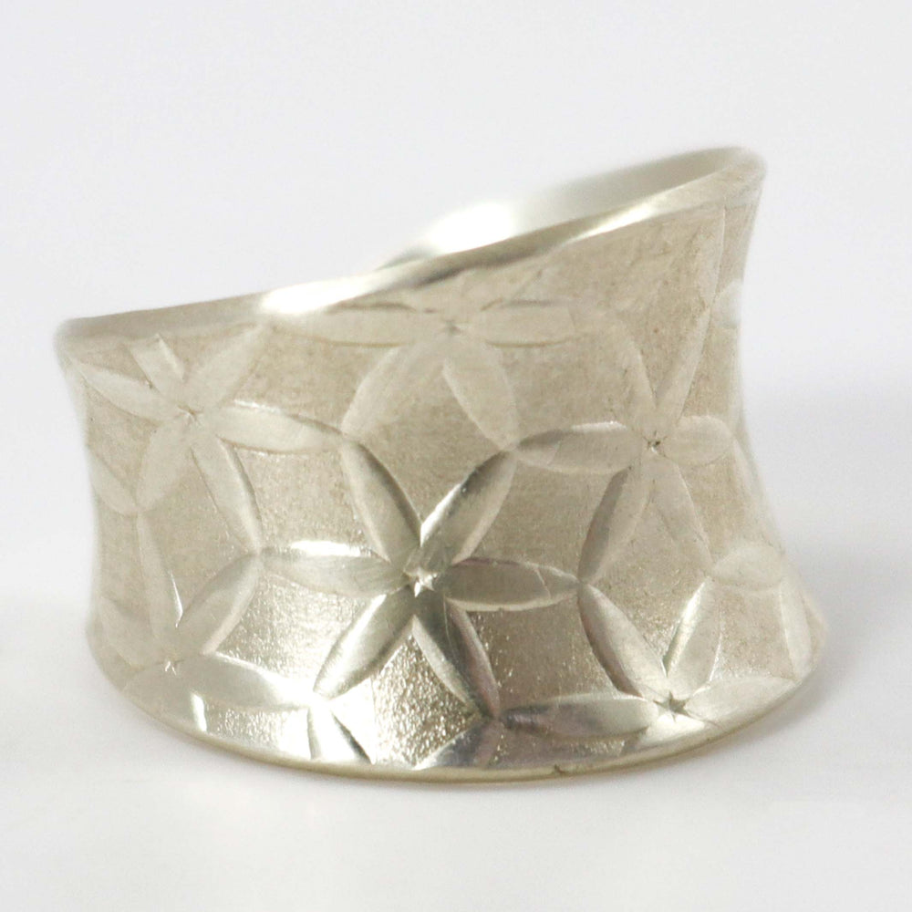 Silver Saddle Ring by Maria Samora - Garland's