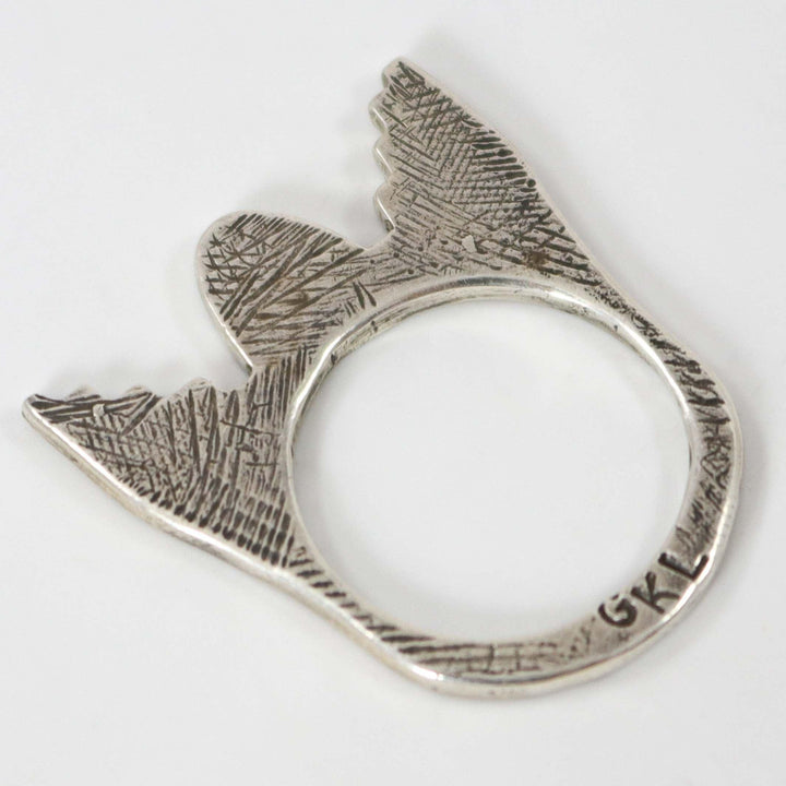 Silver Tableta Ring by Glenda Loretto - Garland's