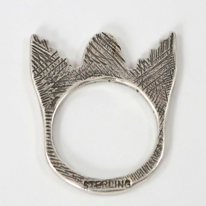 Silver Tableta Ring by Glenda Loretto - Garland's
