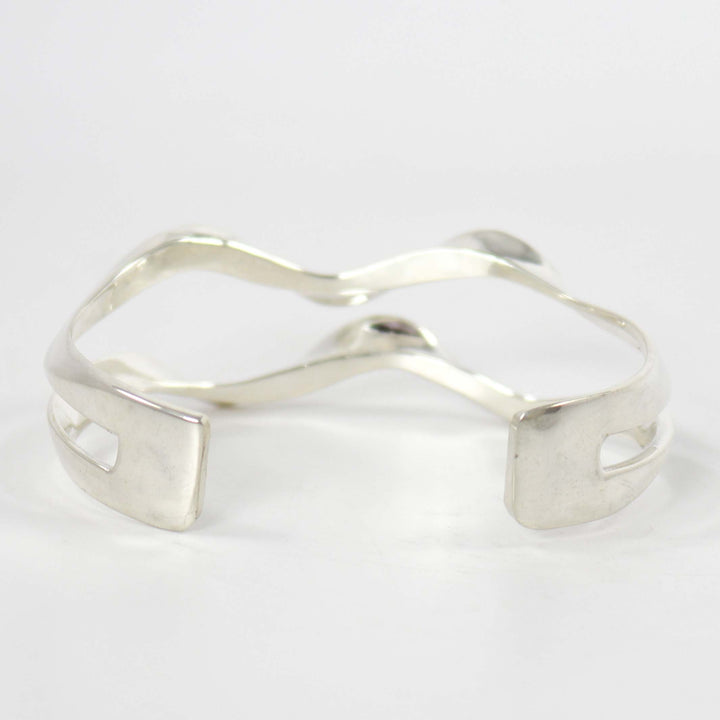 Silver Wave Cuff by Melanie and Michael Lente - Garland's