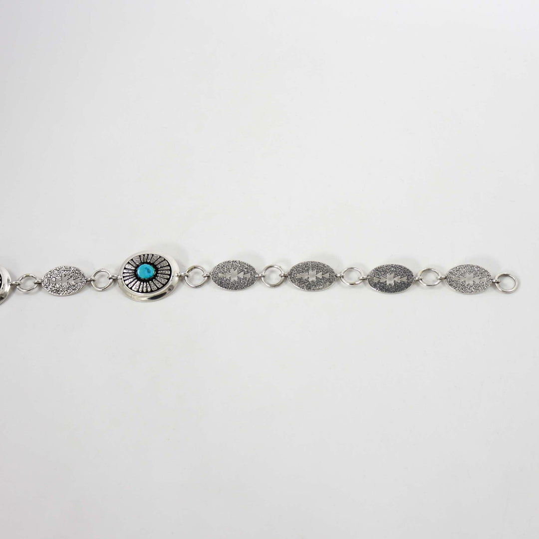 Sleeping Beauty Concho Belt by Al Joe - Garland's