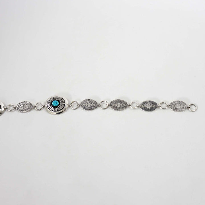 Sleeping Beauty Concho Belt by Al Joe - Garland's