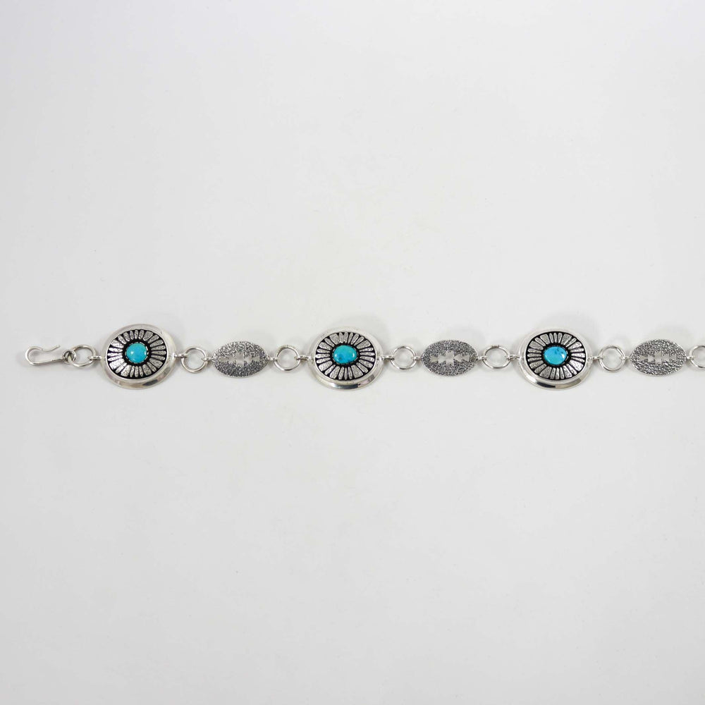 Sleeping Beauty Concho Belt by Al Joe - Garland's