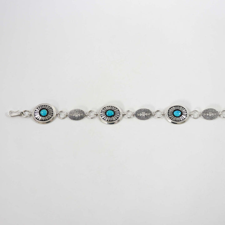 Sleeping Beauty Concho Belt by Al Joe - Garland's