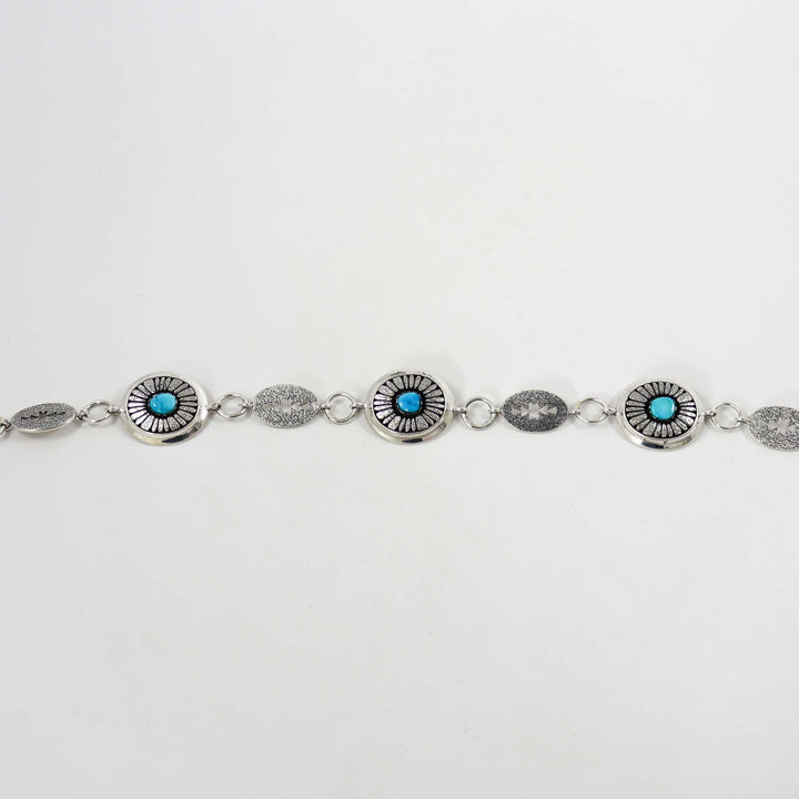Sleeping Beauty Concho Belt by Al Joe - Garland's
