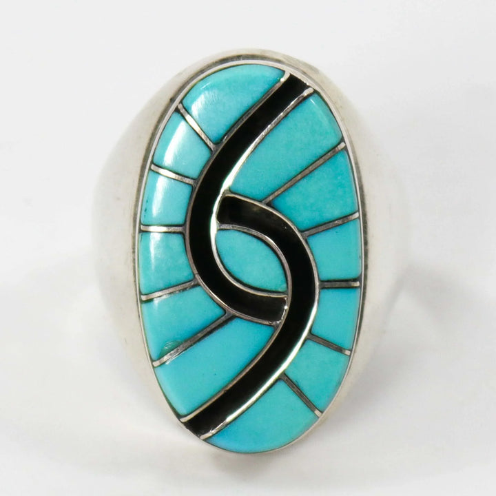 Sleeping Beauty Turquoise Ring by Amy Quandelacy - Garland's