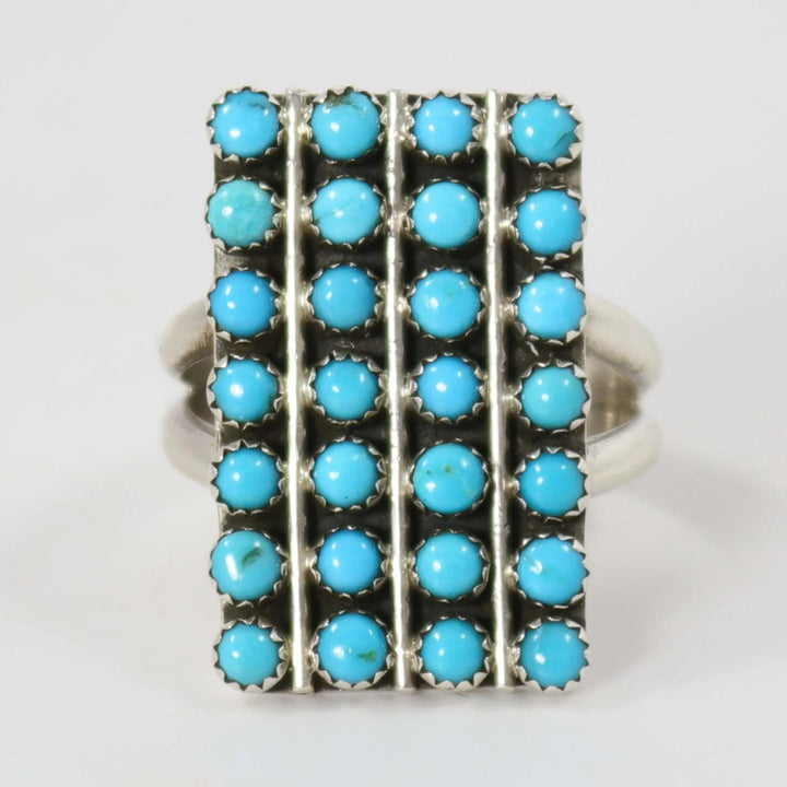 Sleeping Beauty Turquoise Ring by Ruth Yazzie - Garland's