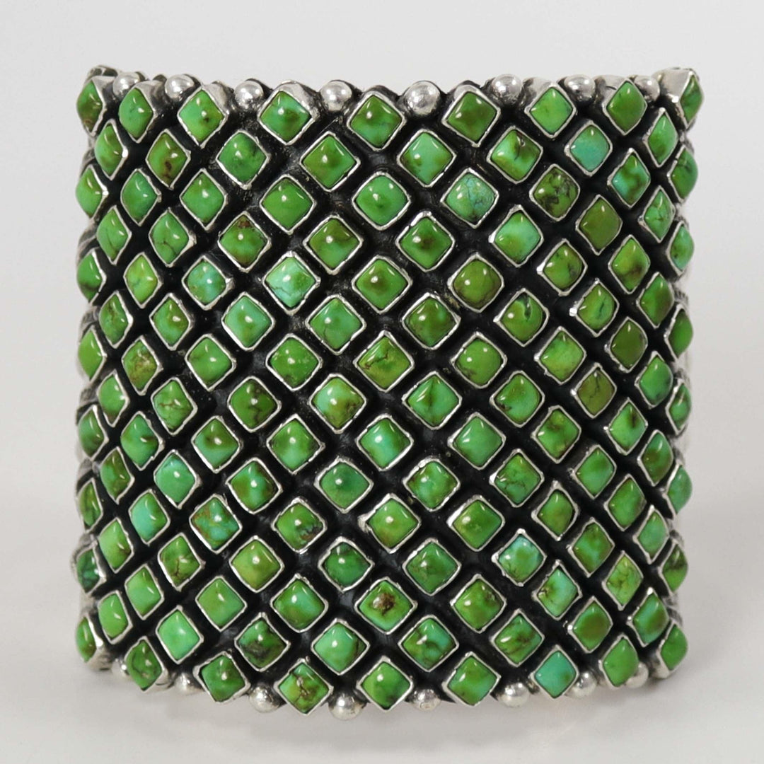 Sonoran Gold Turquoise Cuff by Alice Lister - Garland's