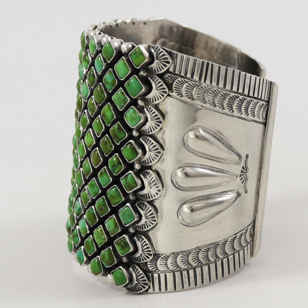 Sonoran Gold Turquoise Cuff by Alice Lister - Garland's