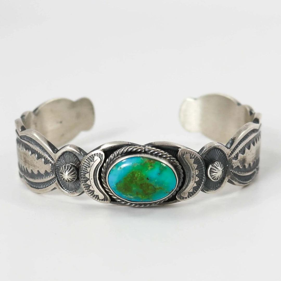 Sonoran Gold Turquoise Cuff by Robert Chee - Garland's