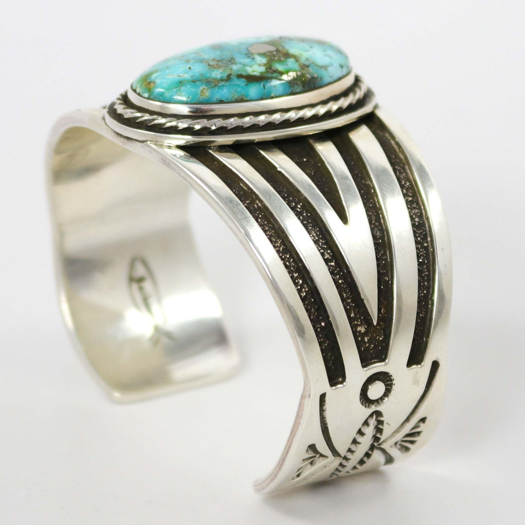 Sonoran Gold Turquoise Cuff by Tommy Jackson - Garland's