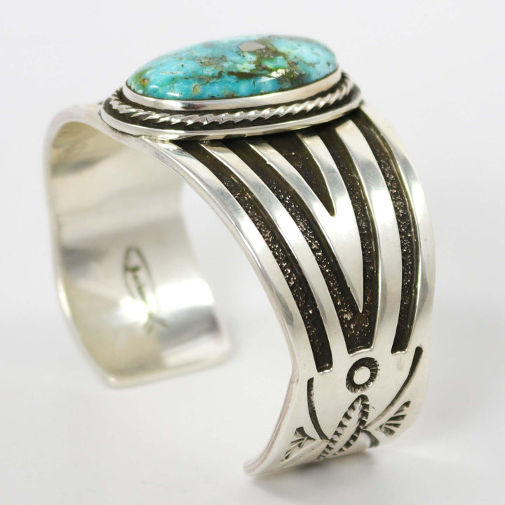 Sonoran Gold Turquoise Cuff by Tommy Jackson - Garland's
