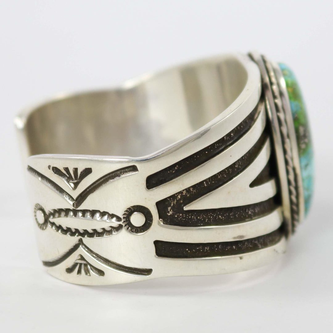 Sonoran Gold Turquoise Cuff by Tommy Jackson - Garland's