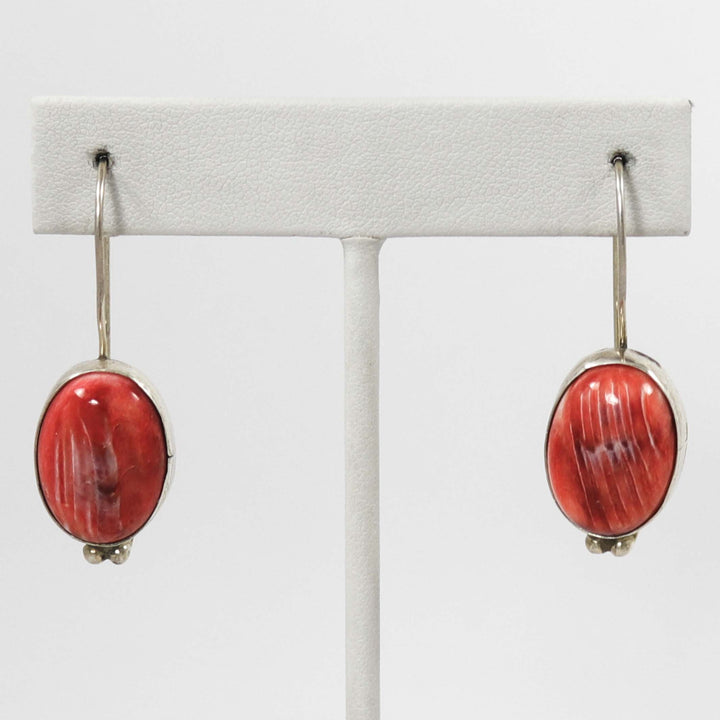 Spiny Oyster Earrings by Rose Swett - Garland's