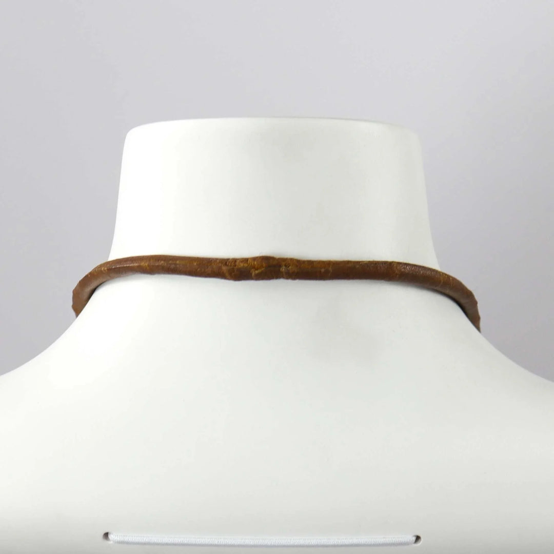 Spiny Oyster Jacla Necklace by Kenneth Aguilar - Garland's