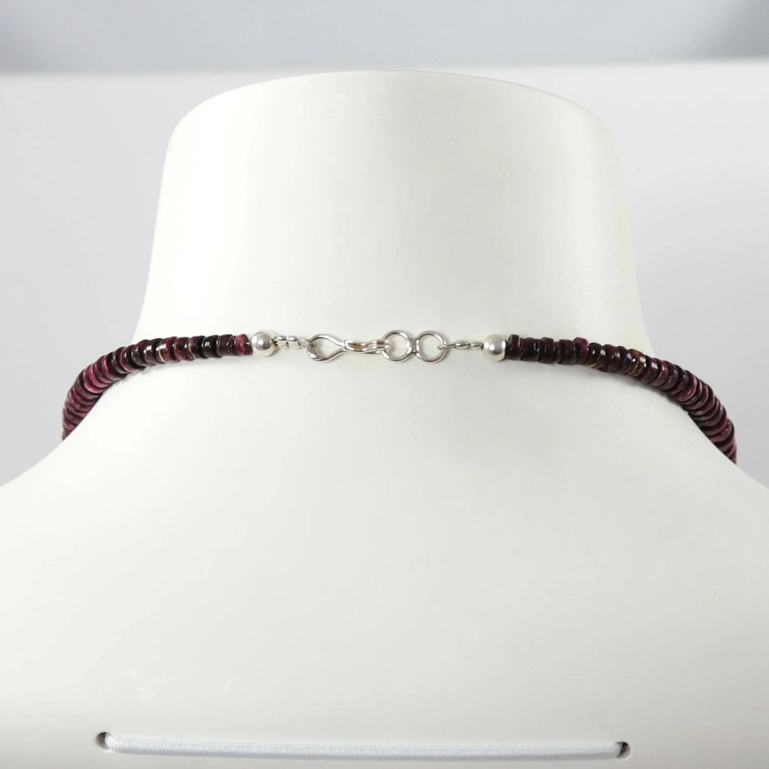 Spiny Oyster Necklace by Raymond Tenorio - Garland's