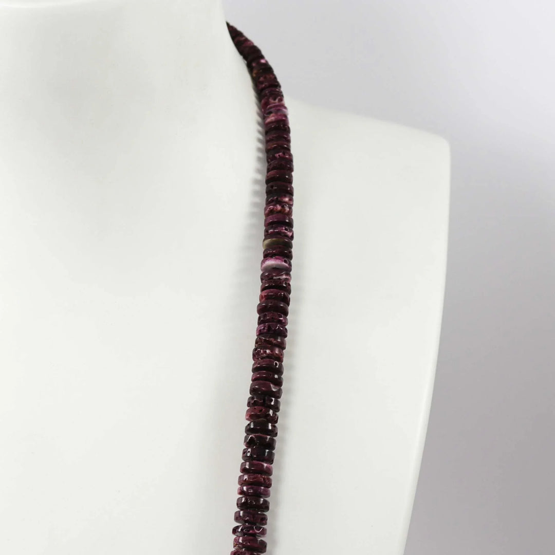 Spiny Oyster Necklace by Raymond Tenorio - Garland's