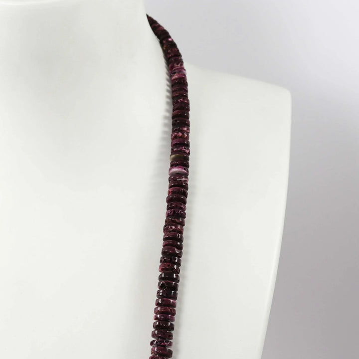 Spiny Oyster Necklace by Raymond Tenorio - Garland's