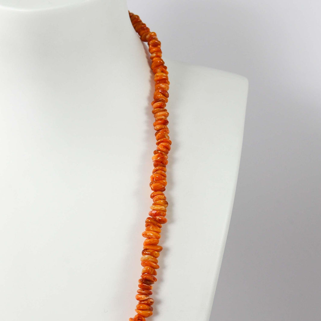 Spiny Oyster Shell Necklace by Lester Abeyta - Garland's