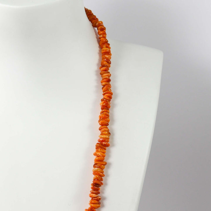 Spiny Oyster Shell Necklace by Lester Abeyta - Garland's