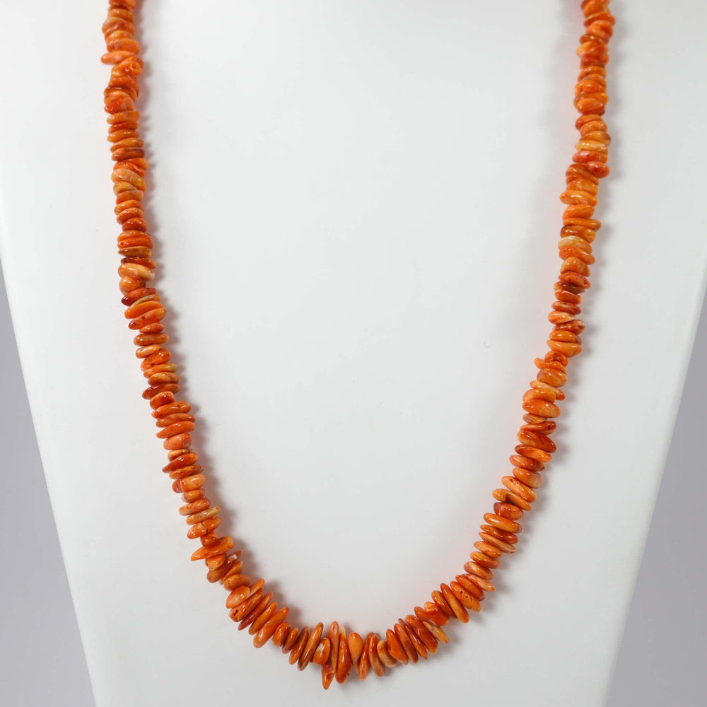 Spiny Oyster Shell Necklace by Lester Abeyta - Garland's