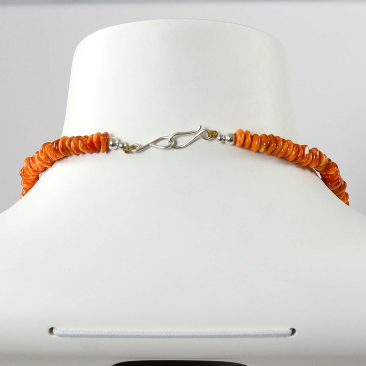 Spiny Oyster Shell Necklace by Lester Abeyta - Garland's