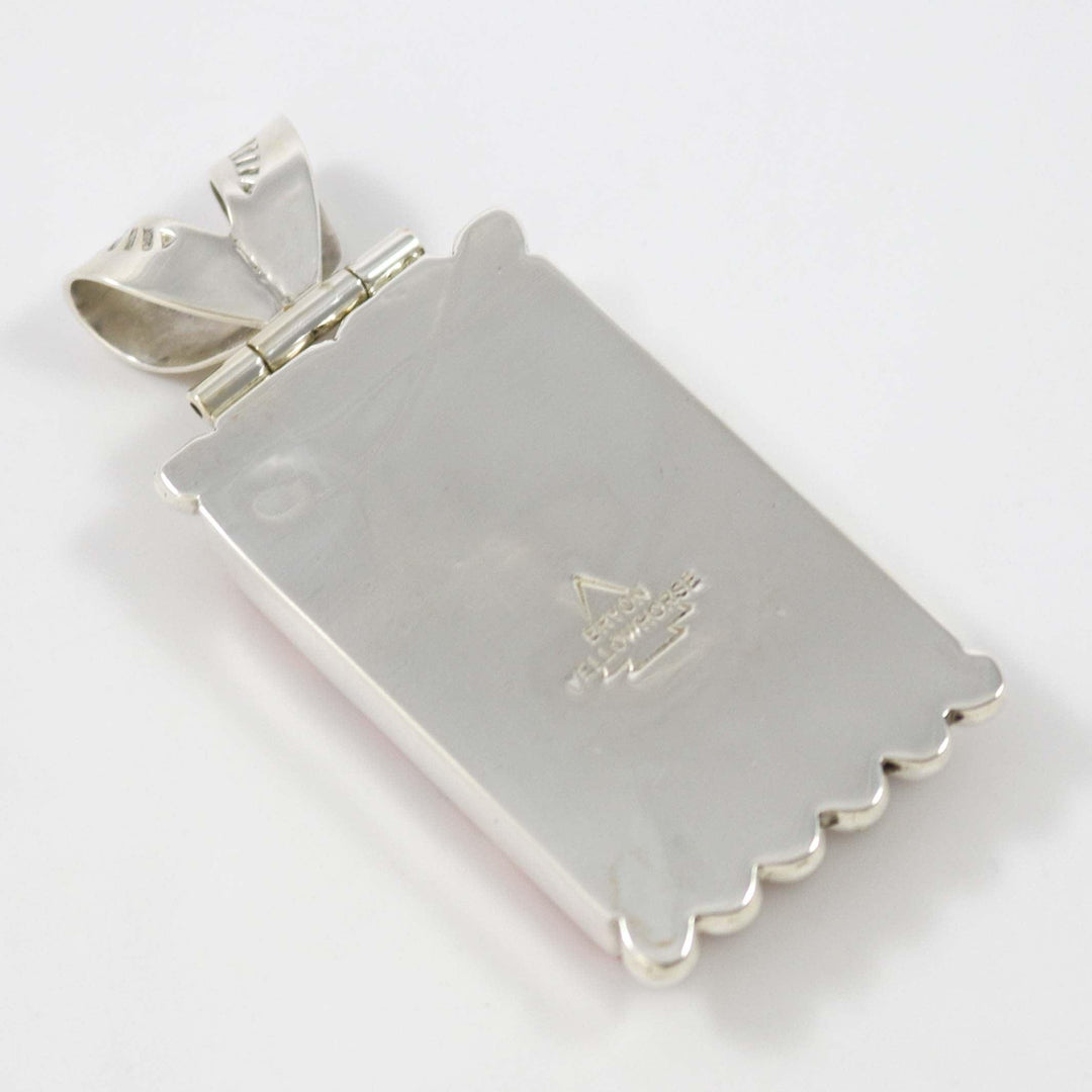 Spiny Oyster Shell Pendant by Bryon Yellowhorse - Garland's