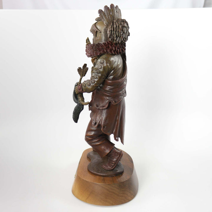 “Spiritual Peace” Bronze Sculpture by Lowell Talashoma Sr. - Garland's