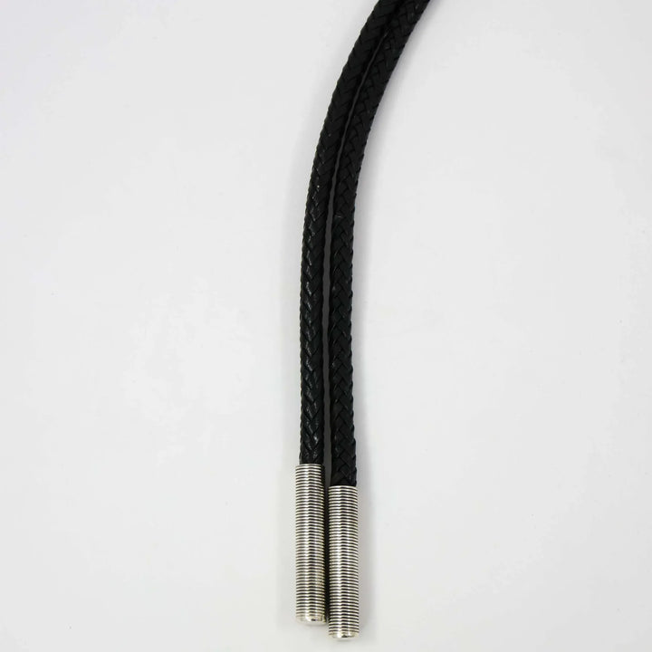Stamped Silver Bola Tie by Sunshine Reeves - Garland's